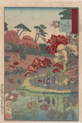Ōji Takinogawa from the series One Hundred Views of Musashi